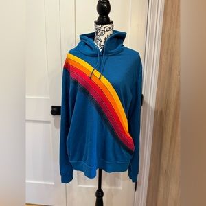 RARE Aviator Nation Pullover Hoodie Sweatshirt in XL